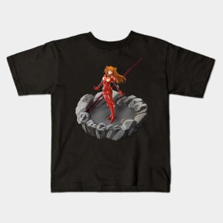 Asuka Langley Evangelion Kids T-Shirt